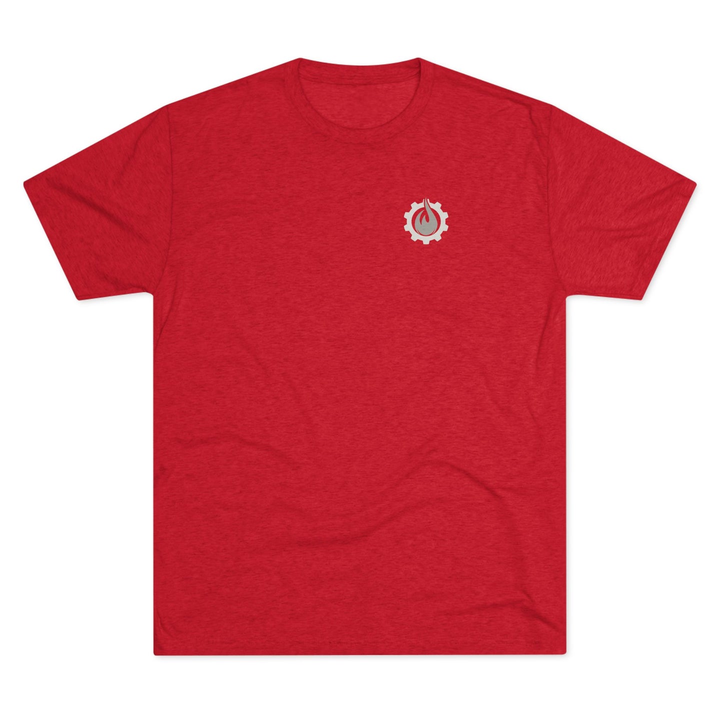 Fireball Gear - Flamme &amp; Ausrüstung - Grau &amp; Weiß - Unisex Triblend T-Shirt
