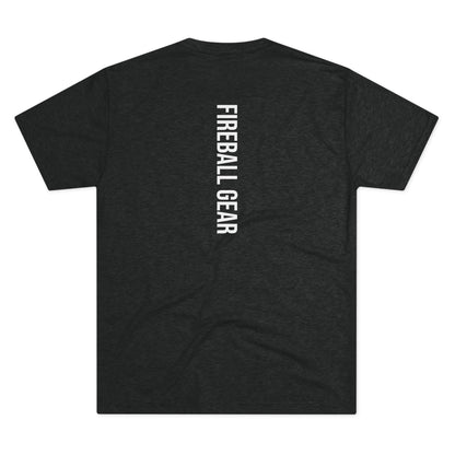 Fireball Gear - Flamme &amp; Ausrüstung - Weiß - Unisex Triblend T-Shirt