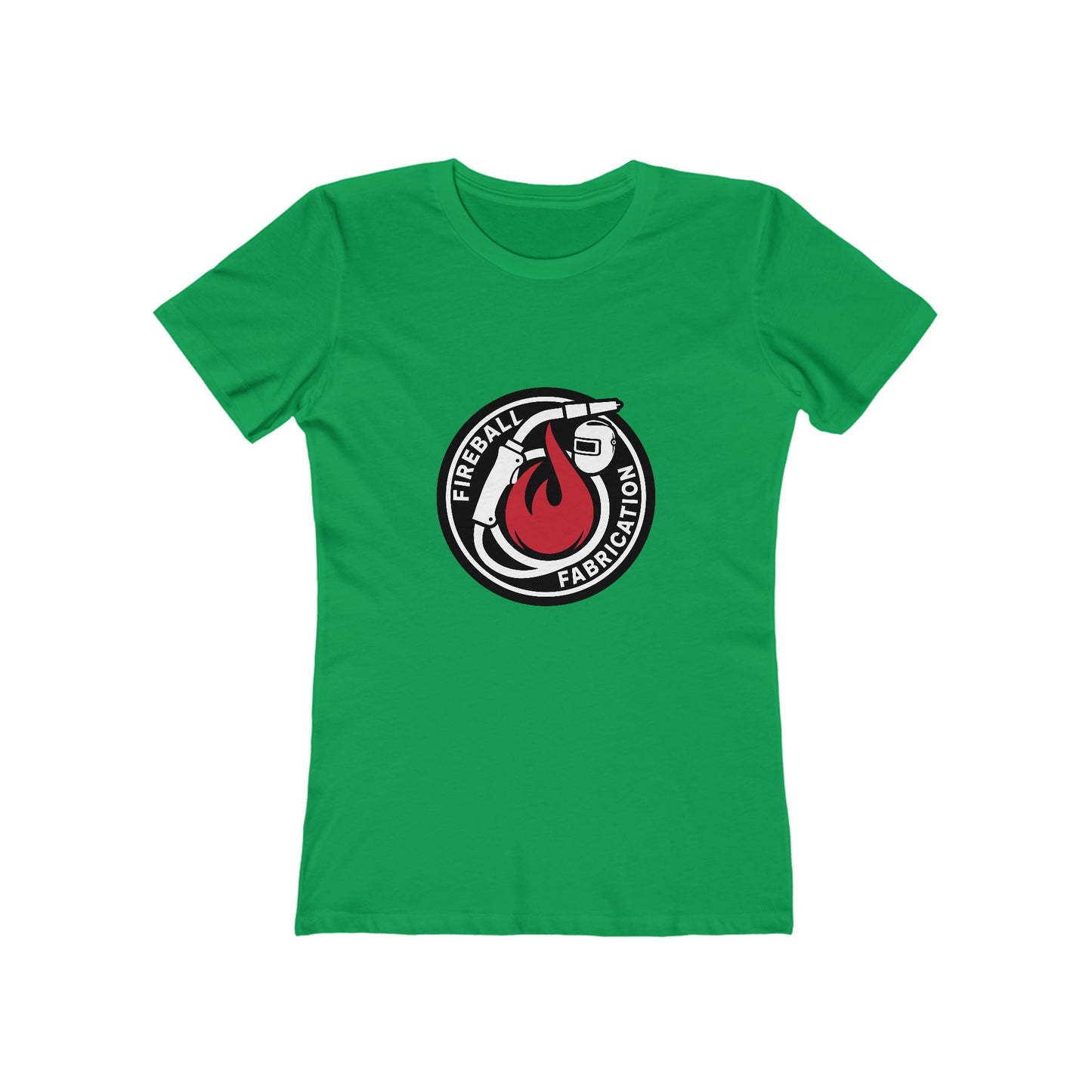 Fireball Fabrication Logo - Slim Fit T-Shirt für Frauen