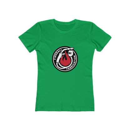 Fireball Fabrication Logo - Slim Fit T-Shirt für Frauen