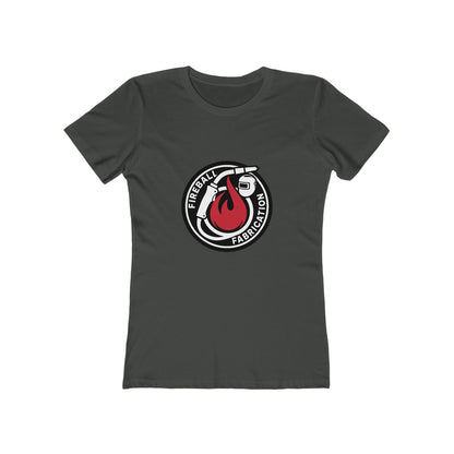 Fireball Fabrication Logo - Slim Fit T-Shirt für Frauen