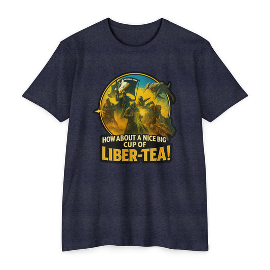 Hell Divers - ¡Disfruta de una buena taza de té LIBRA! - Camiseta CVC