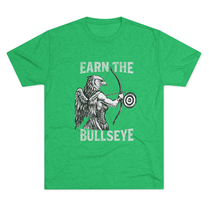 Serie Modo Bestia - Consigue el objetivo - Camiseta unisex de mezcla triple