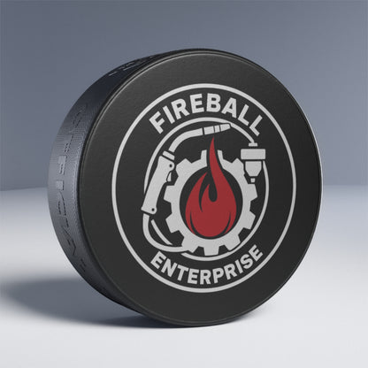 Disco de hockey Fireball Enterprise: regalo perfecto para aficionados al hockey, coleccionistas, eventos deportivos, espíritu de equipo y decoración de escritorio única.