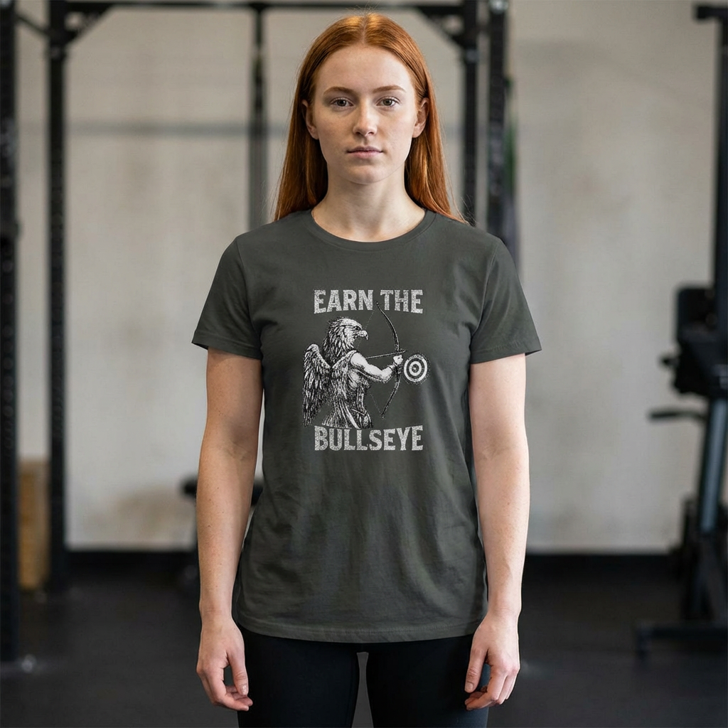 Beast Mode Series - Gana el tiro al blanco - Camiseta ajustada para mujer