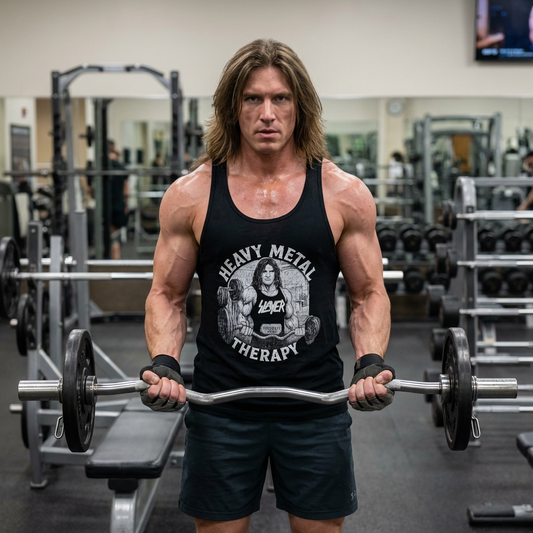 Heavy Metal Therapy - Fitness Jersey Tank Top