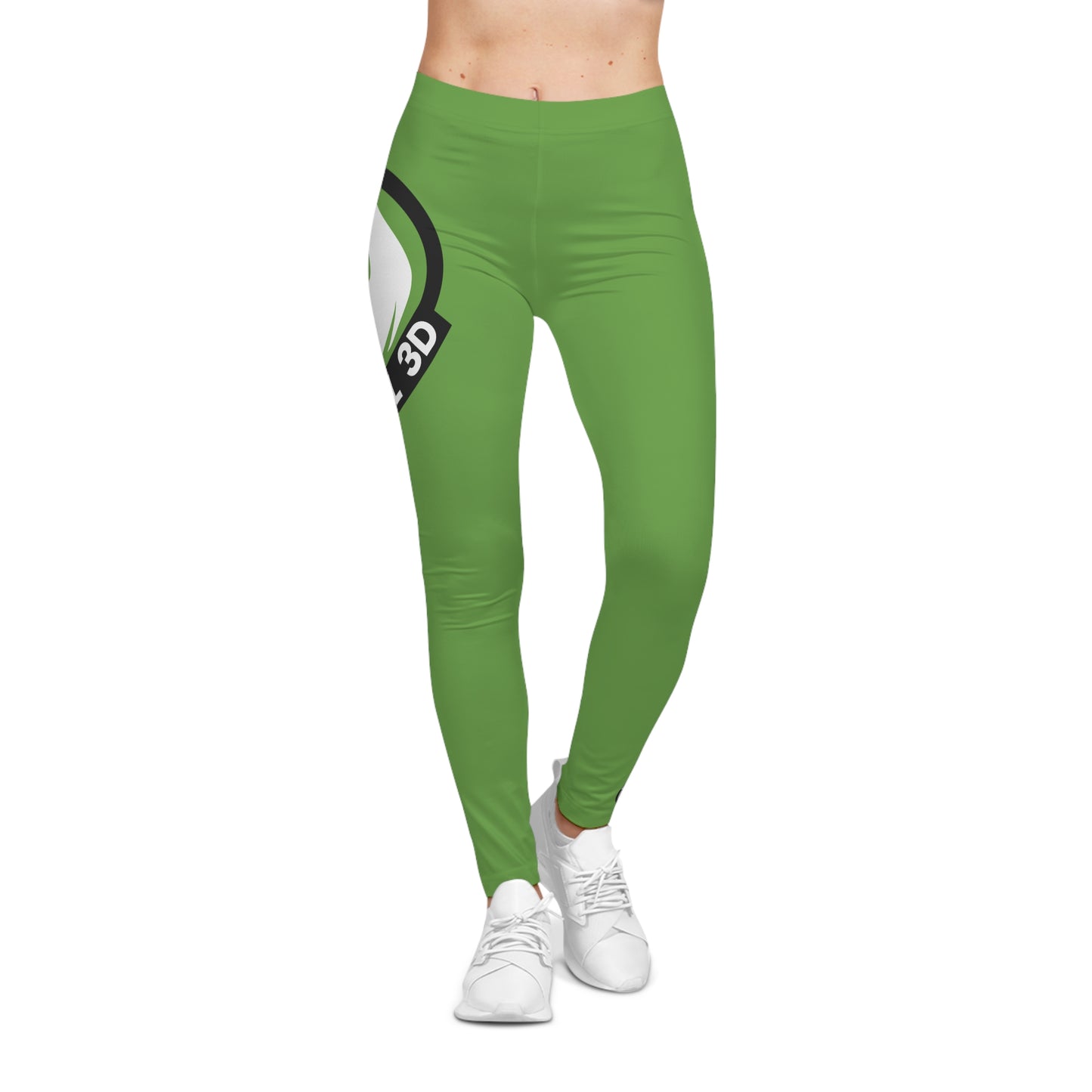 Fireball 3D - Leggings para mujer - Verde