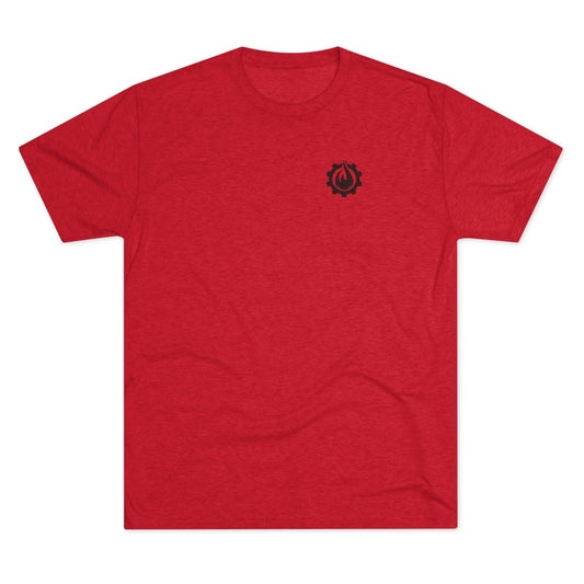 Fireball Gear - Flamme &amp; Ausrüstung - Schwarz - Unisex Triblend T-Shirt