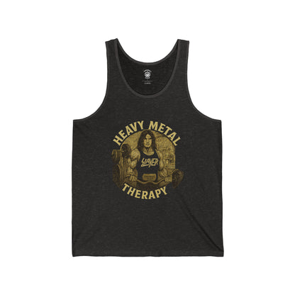 Heavy Metal Therapy - Unisex Jersey Tank Top