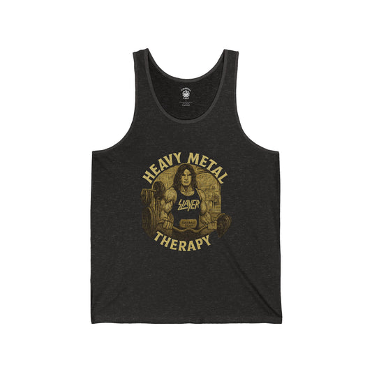 Heavy Metal Therapy - Unisex Jersey Tank Top