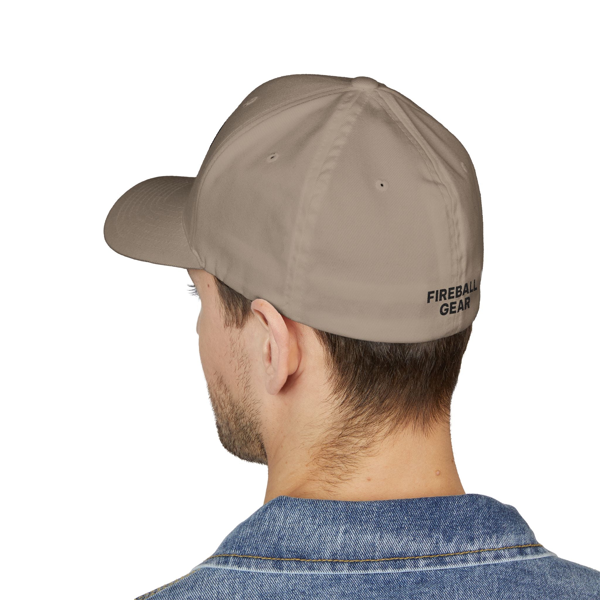 Fireball Gear | Beast Mode Series | Flame & Gear | FlexFit Cap