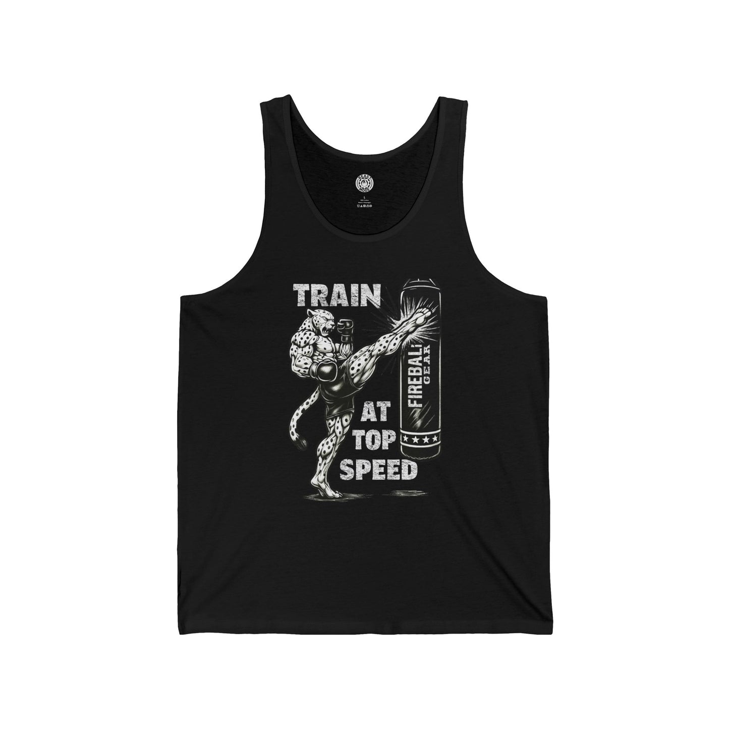 Beast Mode Series – Trainiere mit Höchstgeschwindigkeit – Unisex Jersey Tank Top