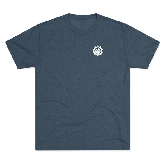 Fireball Gear - Flamme &amp; Ausrüstung - Weiß - Unisex Triblend T-Shirt