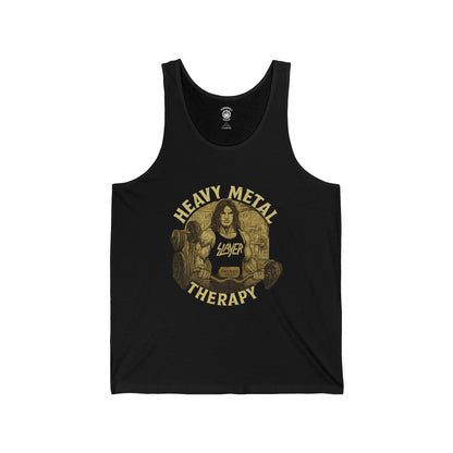 Heavy Metal Therapy - Unisex Jersey Tank Top