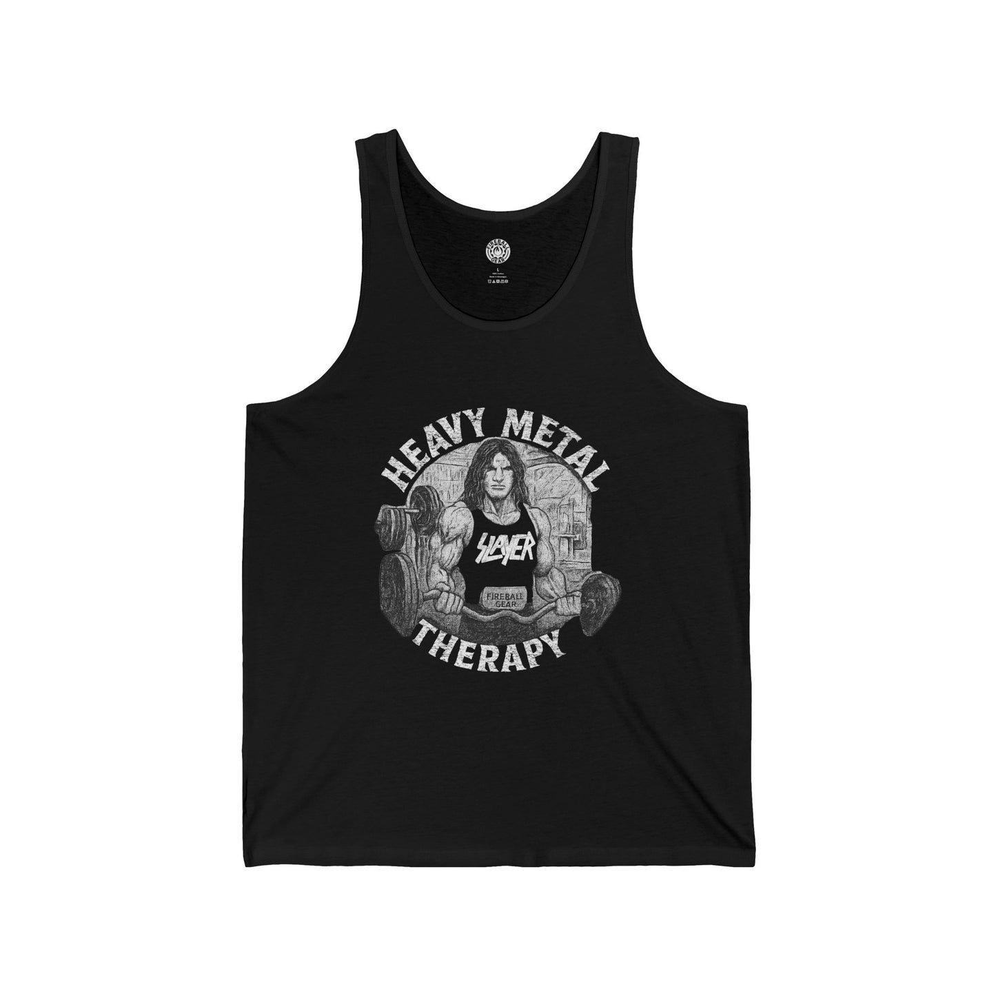 Heavy Metal Therapy - Fitness Jersey Tank Top