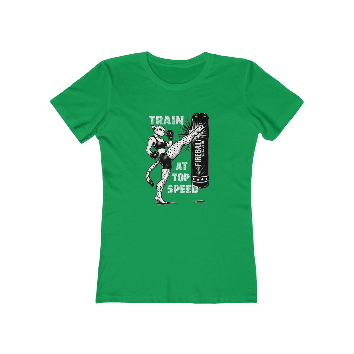 Beast Mode Series - Train at Top Speed -  Women's Slim Fit T-shirt