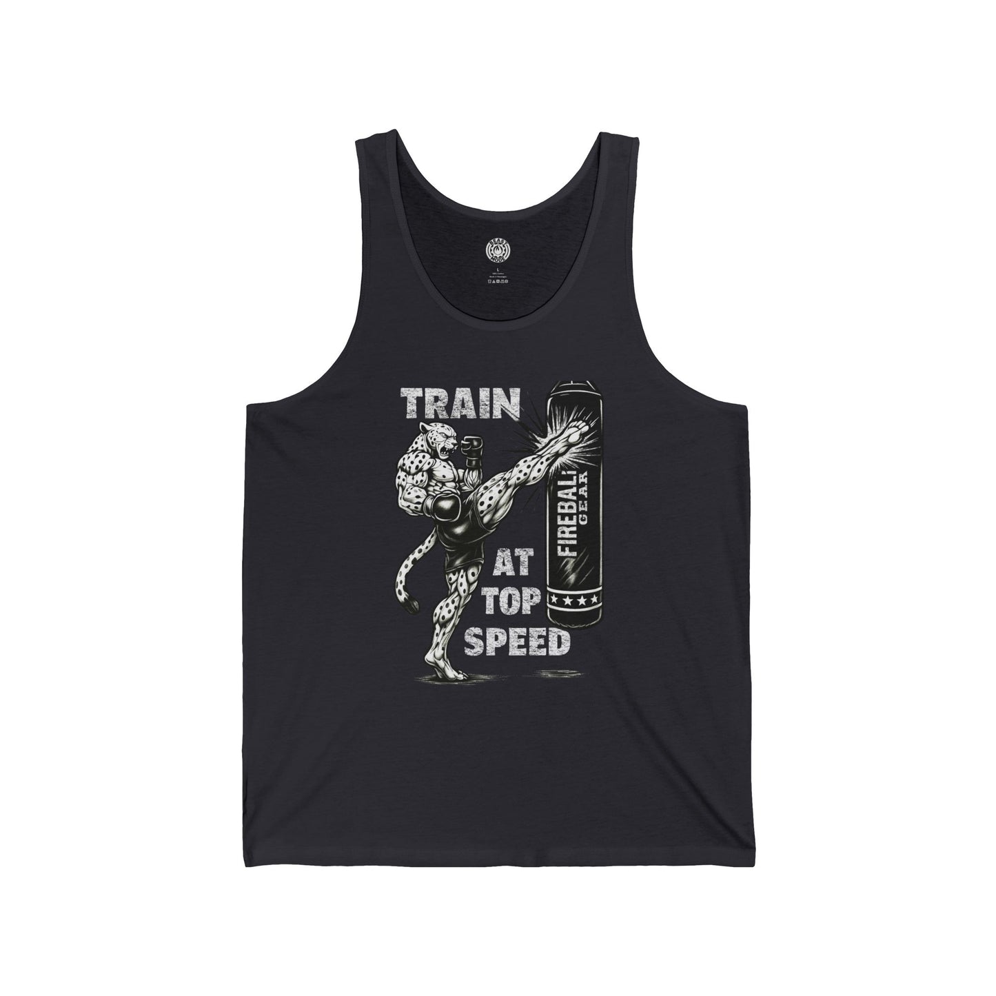 Beast Mode Series - Train at Top Speed - Jersey Tank Top