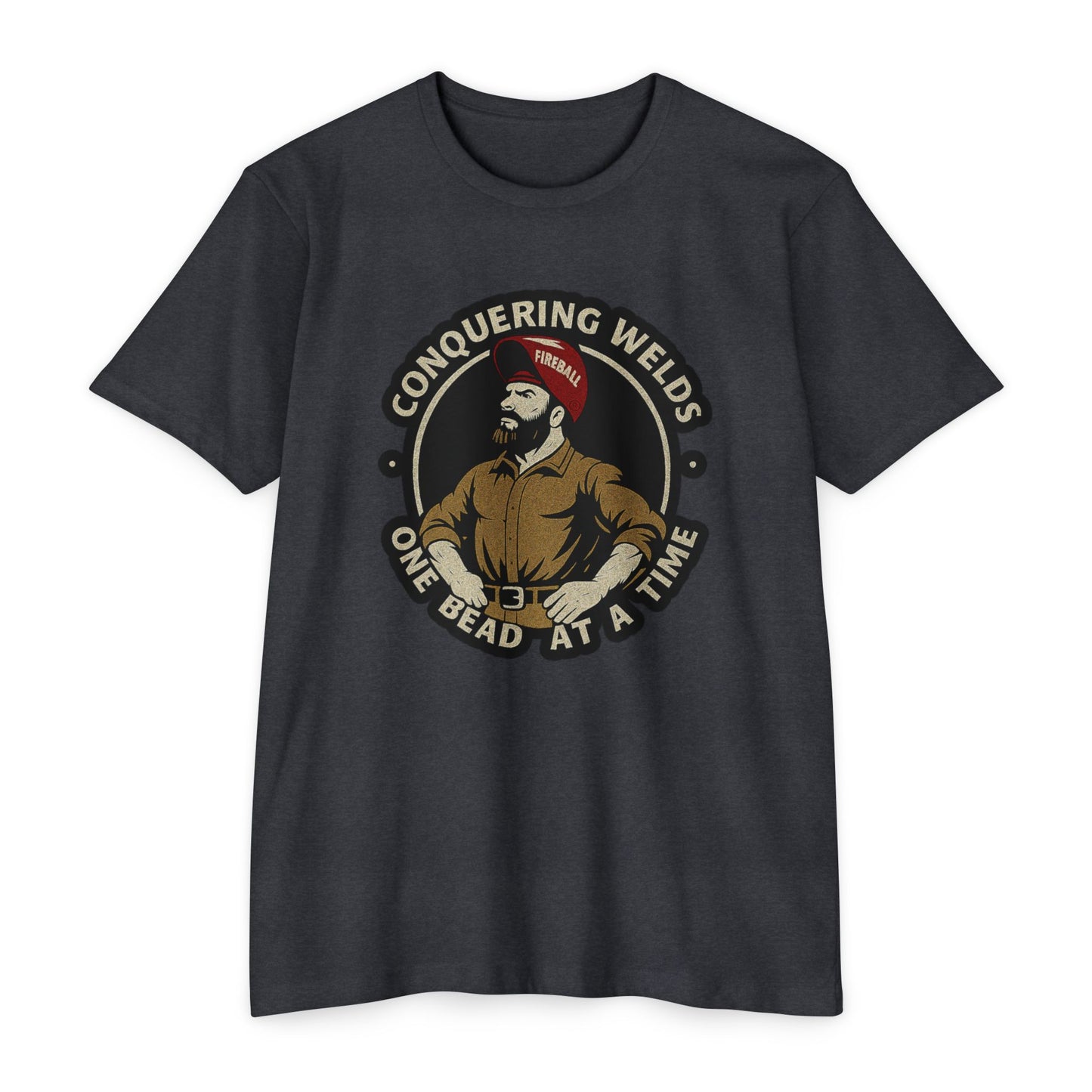 Conquistando las soldaduras, un cordón a la vez - Camiseta CVC