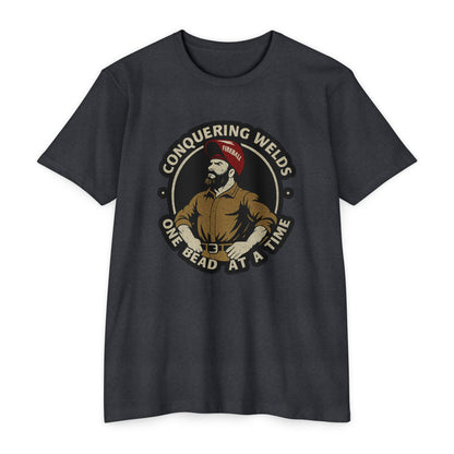Conquistando las soldaduras, un cordón a la vez - Camiseta CVC