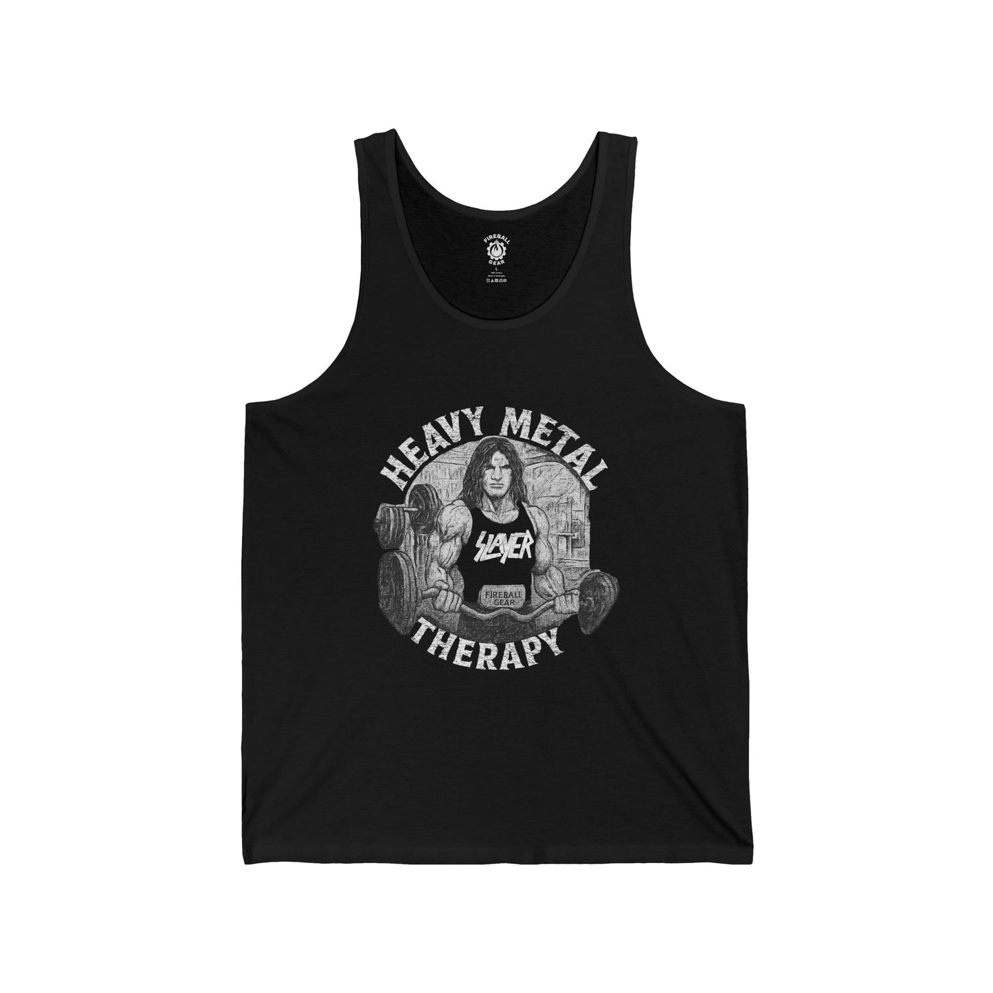 Heavy Metal Therapy - Jersey Tank Top