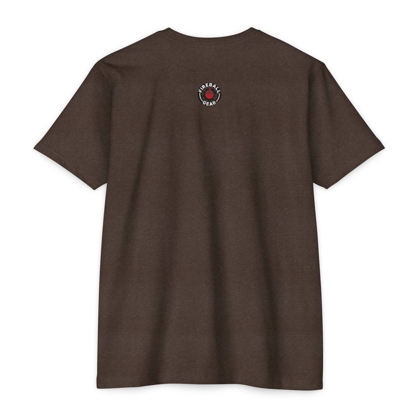 Camiseta unisex Fireball 3D - Desgastada