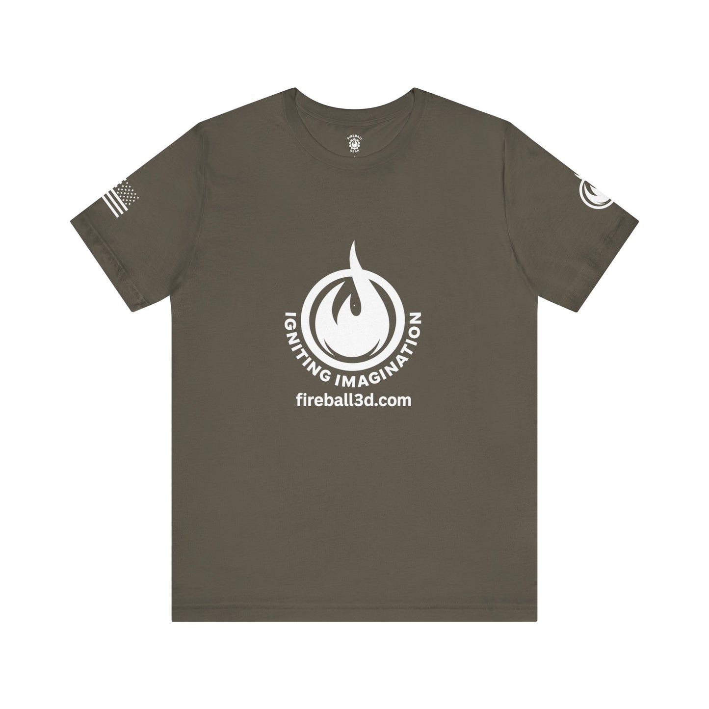Fireball 3D v2.0 - Igniting Imagination: T-Shirt