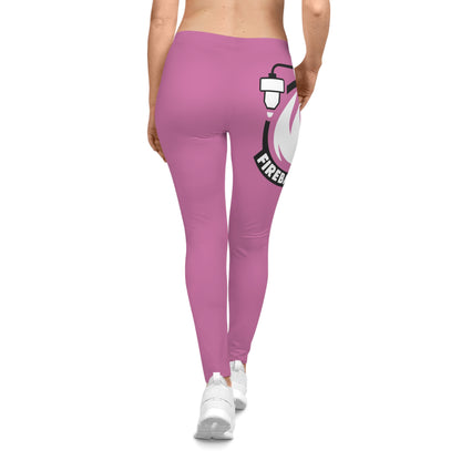 Fireball 3D - Women's Leggings - Pink