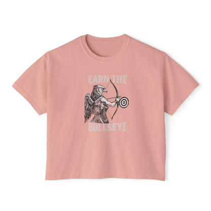 Beast Mode Series - Earn the Bullseye - Women’s Boxy T-shirt