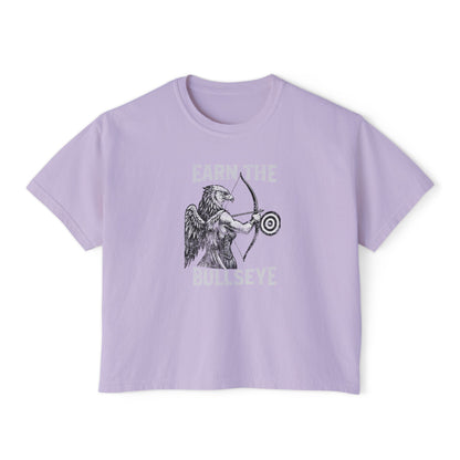 Beast Mode Series - Earn the Bullseye - Women’s Boxy T-shirt