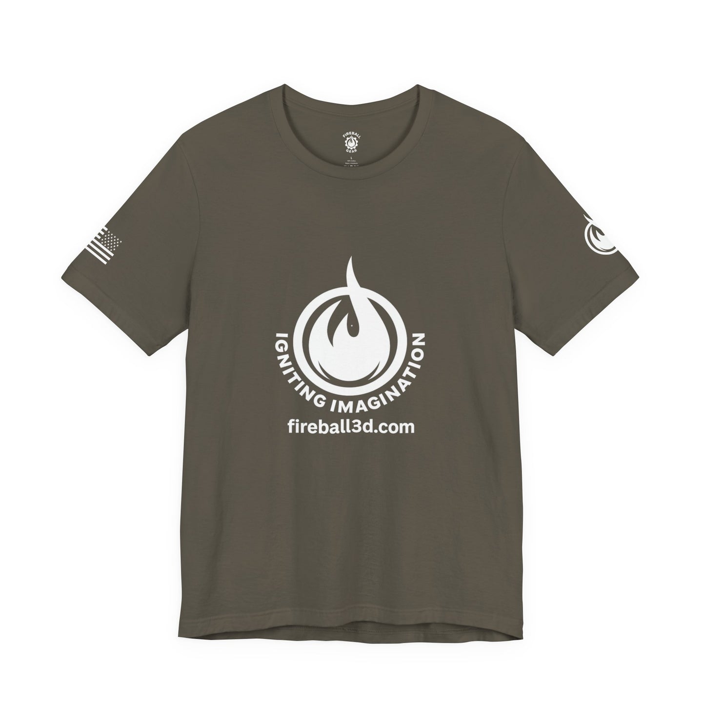Fireball 3D v2.0 - Igniting Imagination: T-Shirt