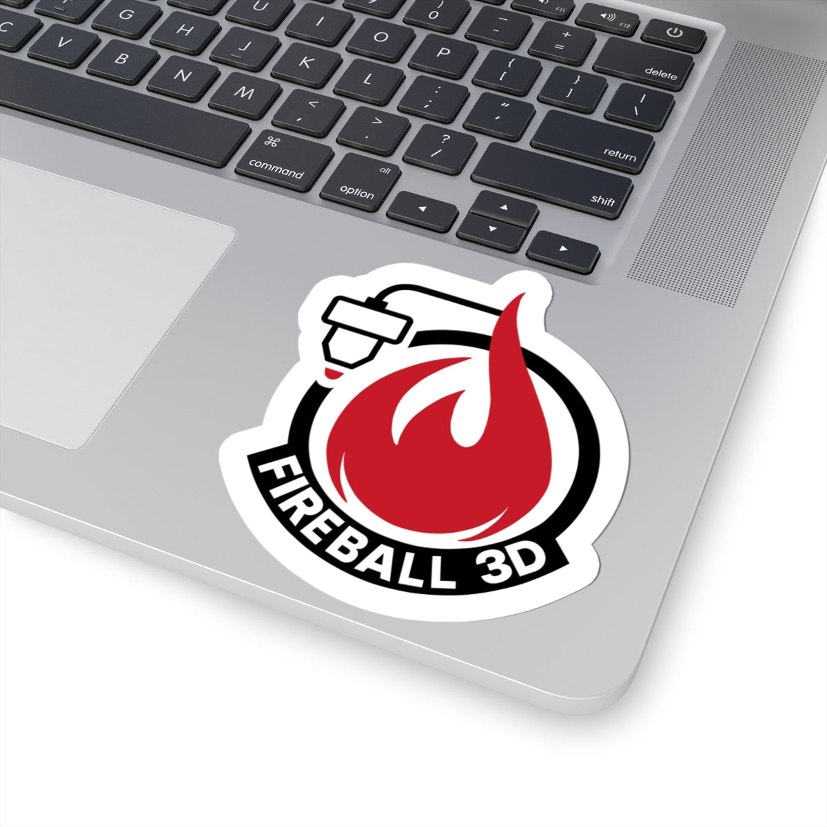 Fireball 3D v4.1 - Logo-Aufkleber