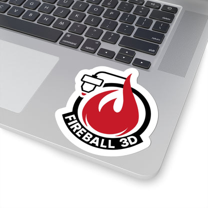 Fireball 3D v4.1 - Logo-Aufkleber