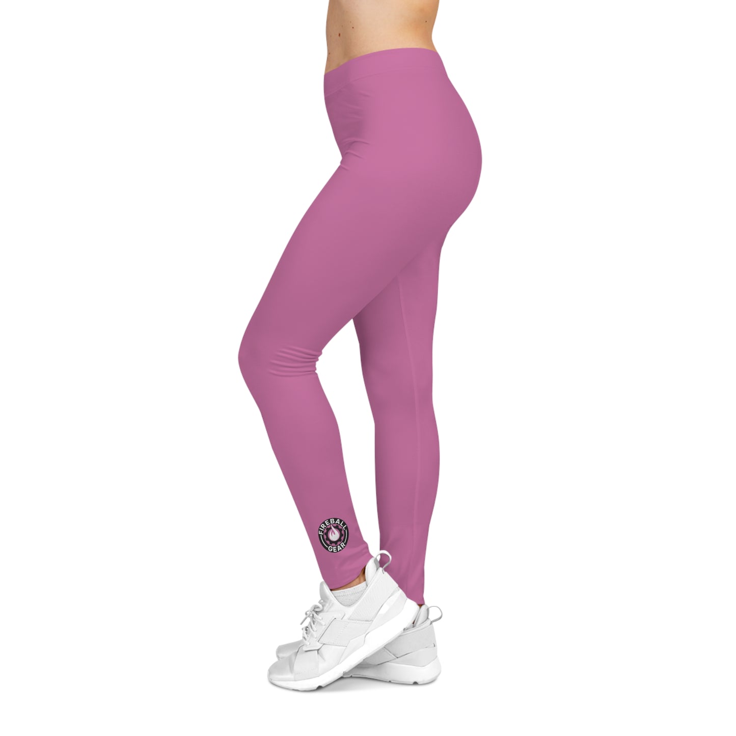 Fireball 3D - Leggings para mujer - Rosa