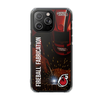 Fireball Fabrication - Magnetic Clear Impact iPhone Cases