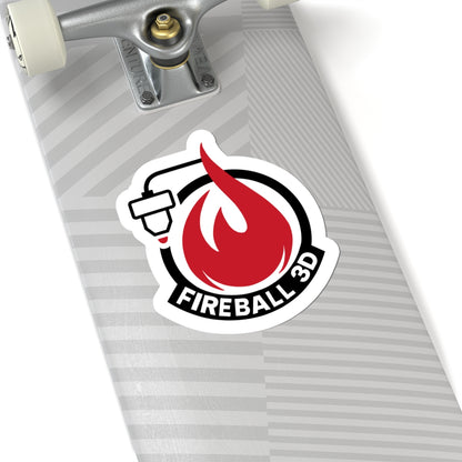 Fireball 3D v4.1 - Logo-Aufkleber