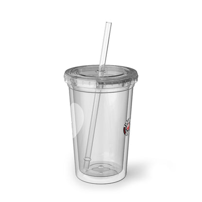 Fireball Gear - 16oz Insulated Acrylic Tumbler, with Lid and Straw