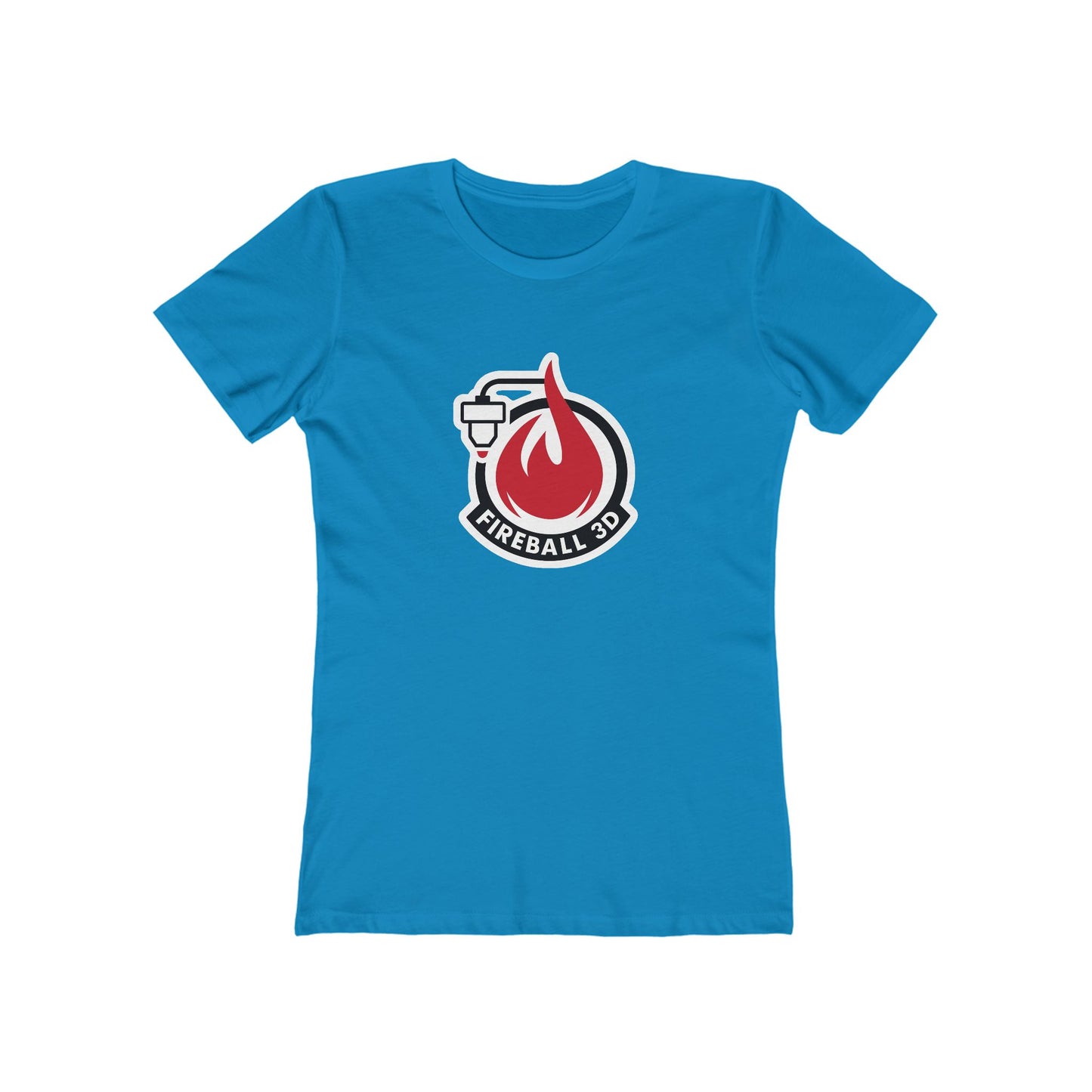 Fireball 3D Logo - Women's Slim Fit T-shirt