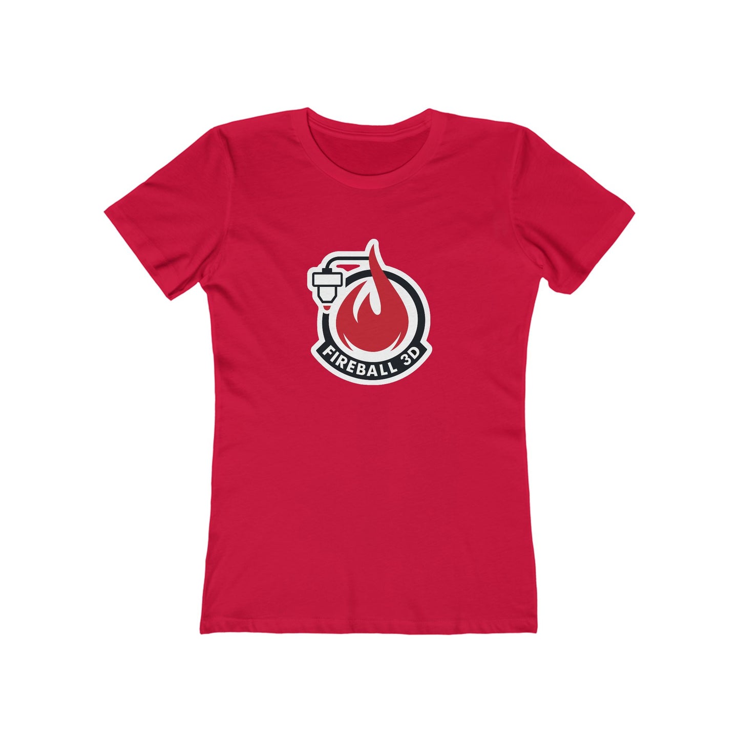 Fireball 3D Logo - Women's Slim Fit T-shirt