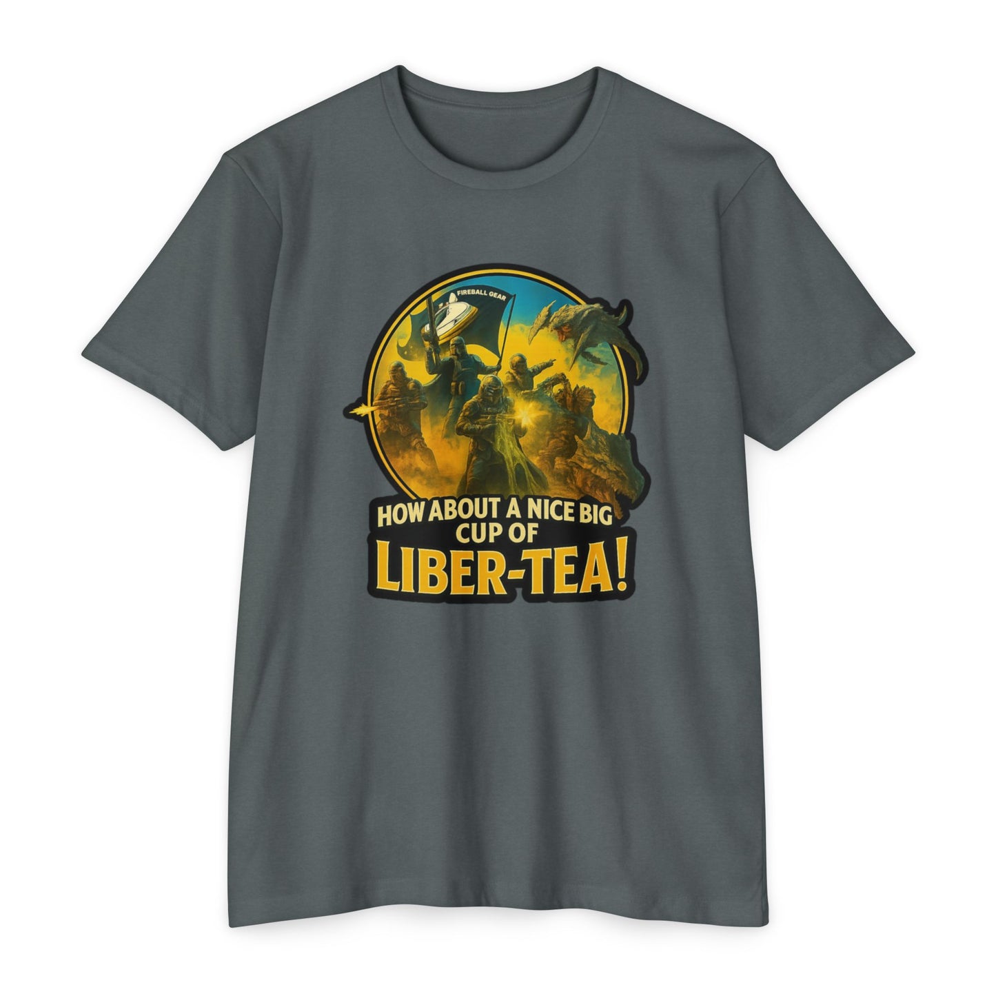 Hell Divers - ¡Disfruta de una buena taza de té LIBRA! - Camiseta unisex