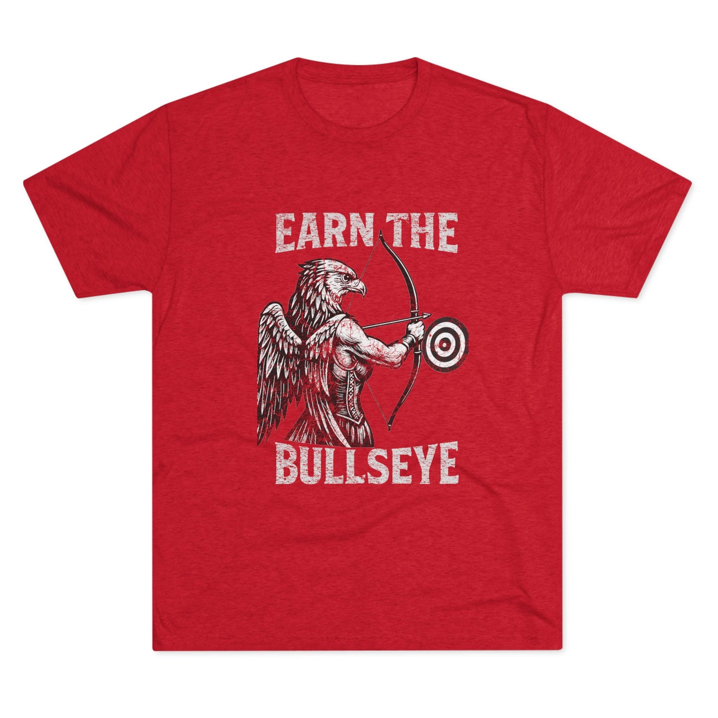 Beast Mode Series - Earn the Bullseye - Unisex Triblend T-shirt