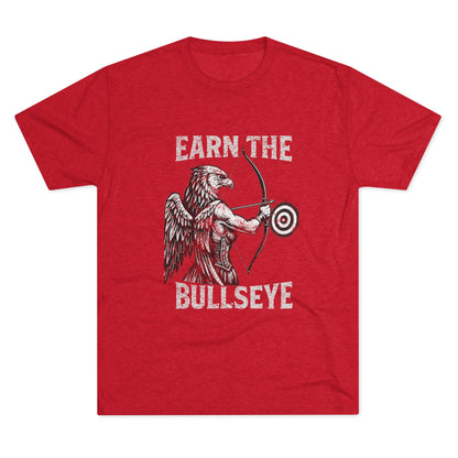 Beast Mode Series - Earn the Bullseye - Unisex Triblend T-shirt