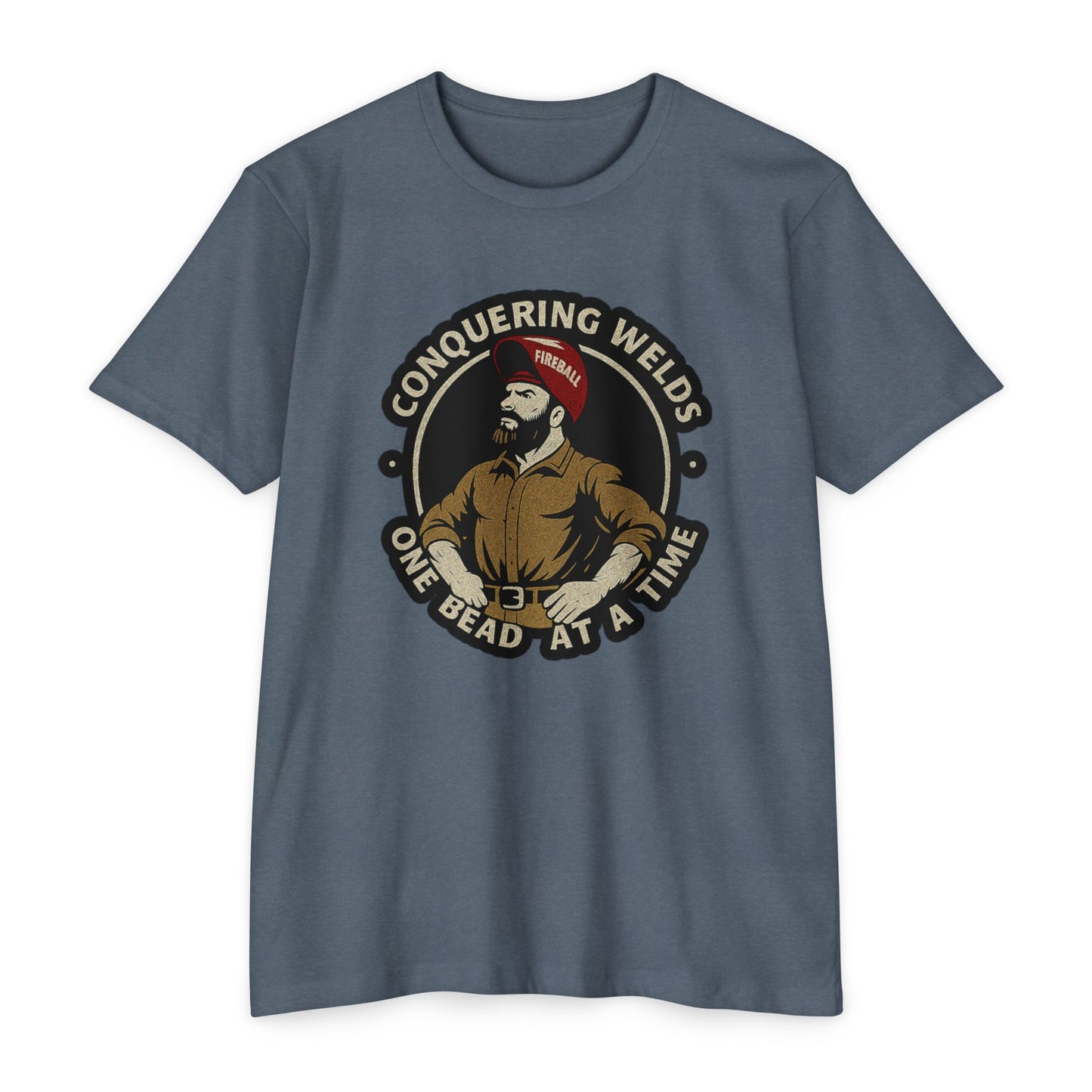 Conquistando las soldaduras, un cordón a la vez - Camiseta CVC