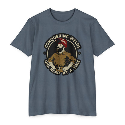 Conquistando las soldaduras, un cordón a la vez - Camiseta CVC