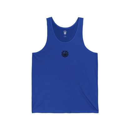 Fireball Gear – Flamme &amp; Ausrüstung – Schwarz – Unisex Jersey Tank Top