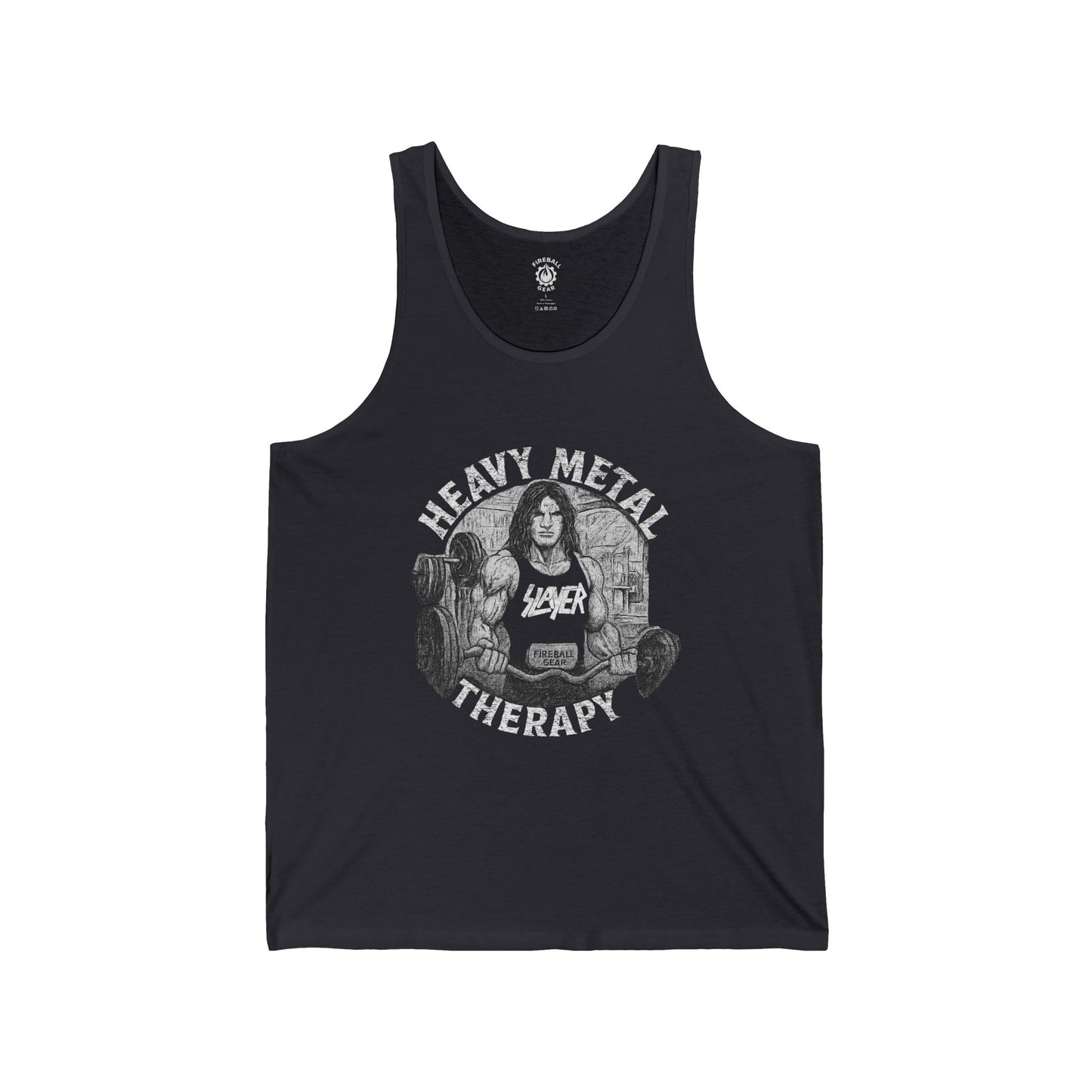 Heavy Metal Therapy - Jersey Tank Top