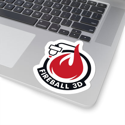 Fireball 3D v4.1 - Pegatina del logotipo