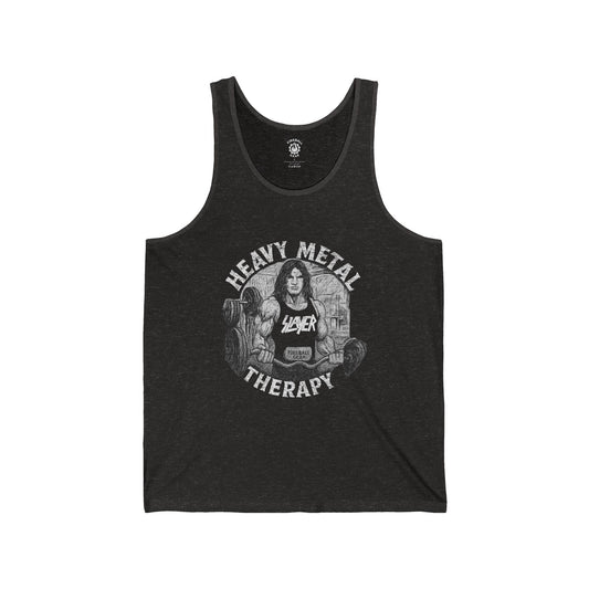 Heavy Metal Therapy - Unisex Jersey Tank Top