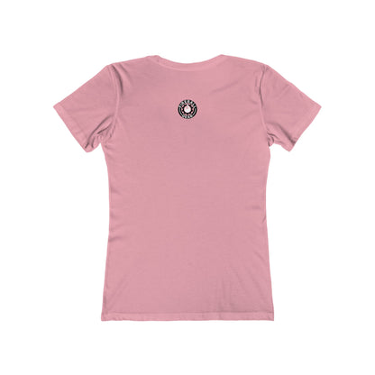Camiseta ajustada para mujer con el logotipo de Fireball Fabrication
