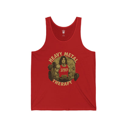 Heavy Metal Therapy - Unisex Jersey Tank Top
