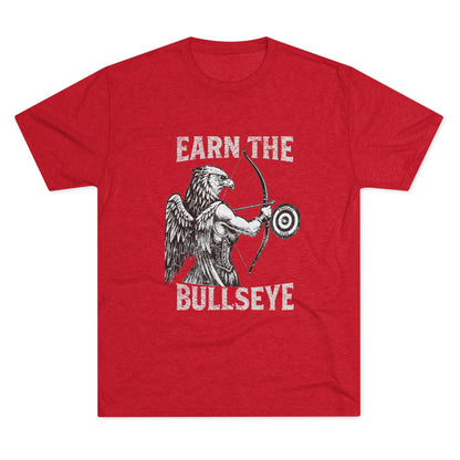 Serie Modo Bestia - Consigue el objetivo - Camiseta unisex de mezcla triple